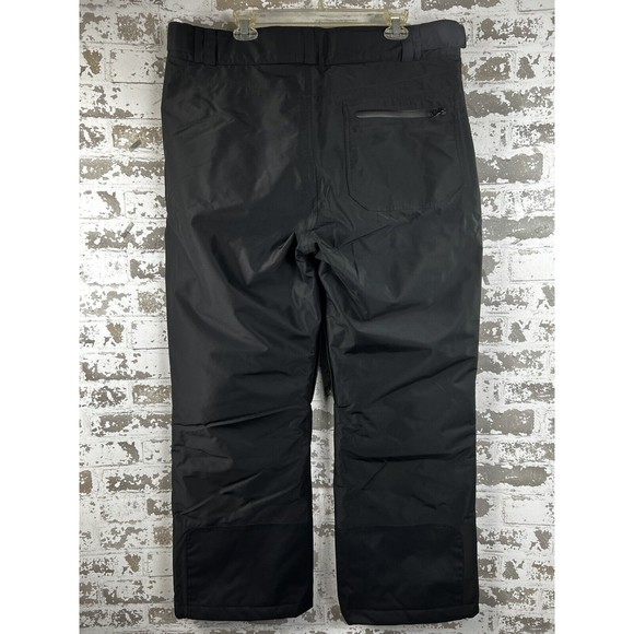 Lands End PrimaLoft Snow Ski Insulated Waterproof Pants Mens L (36-38) Black NWT - Picture 3 of 16